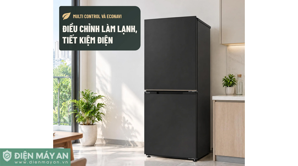 Tủ lạnh Panasonic Inverter 299 lít NR-BV322BWKV